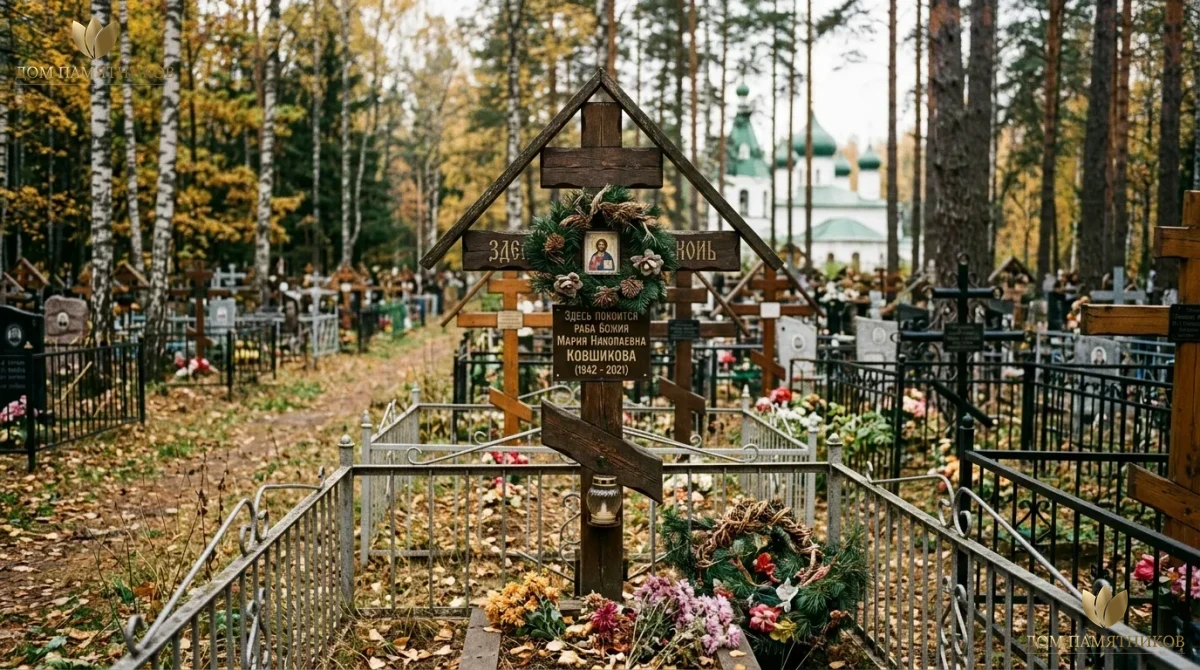 Что делать с деревянным крестом при установке памятника